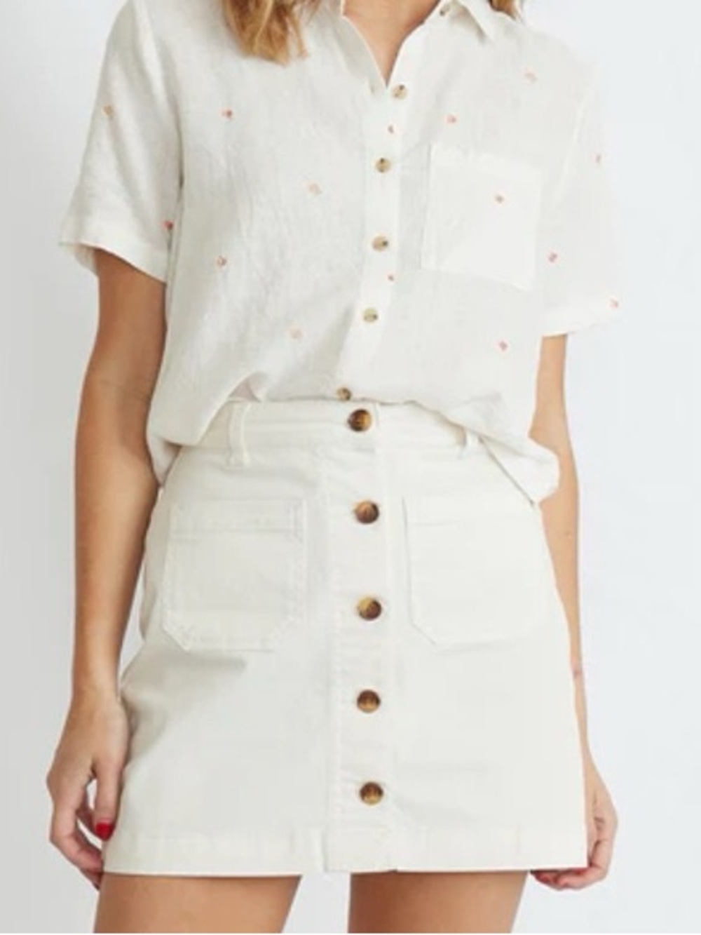 NWT Marine Layer Shelby Mini Skirt